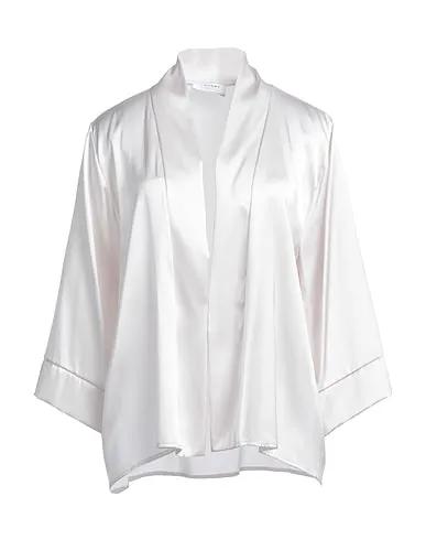 Ivory Satin Solid color shirts & blouses