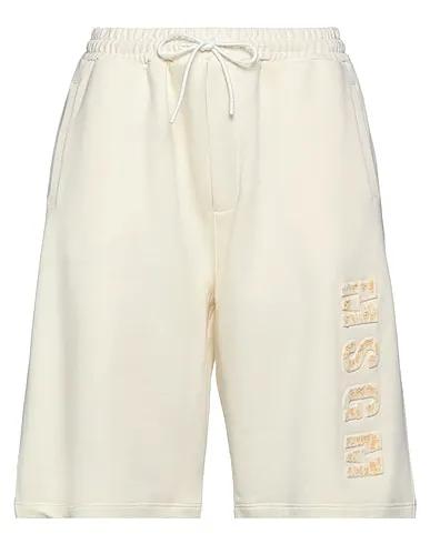 Ivory Sweatshirt Shorts & Bermuda