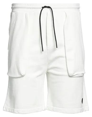 Ivory Sweatshirt Shorts & Bermuda