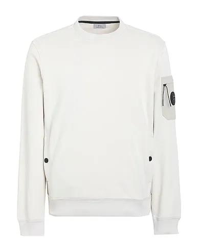 Ivory Sweatshirt Sweatshirt LOGO CREWNECK 
