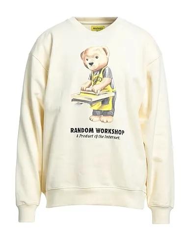 Ivory Sweatshirt Sweatshirt RANDOM WORKSHOP BEAR CREWNECK	