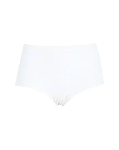Ivory Synthetic fabric Brief