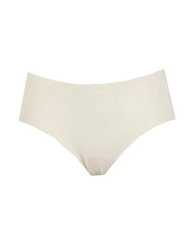 Ivory Synthetic fabric Brief