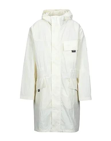 Ivory Techno fabric Full-length jacket