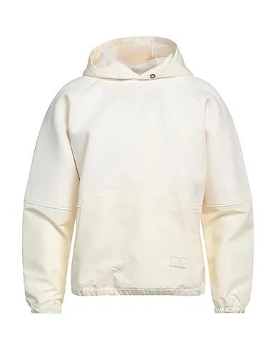 Ivory Techno fabric Hooded sweatshirt