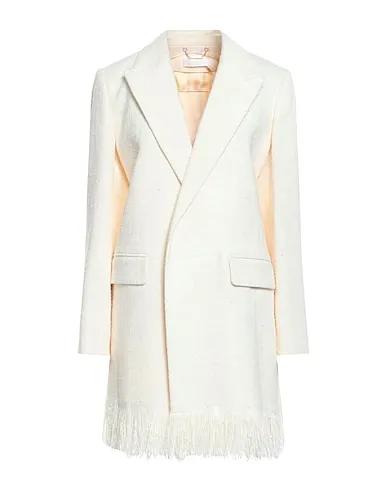 Ivory Tweed Coat