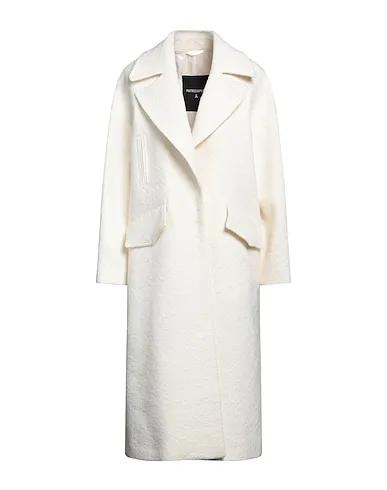 Ivory Tweed Coat