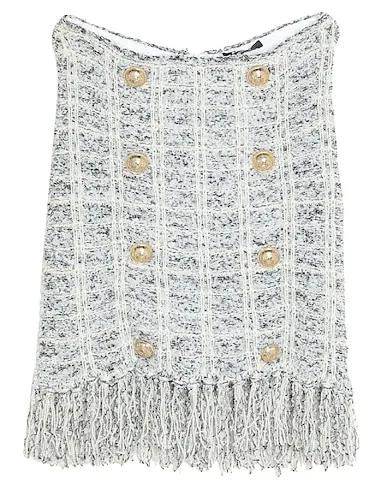 Ivory Tweed Midi skirt