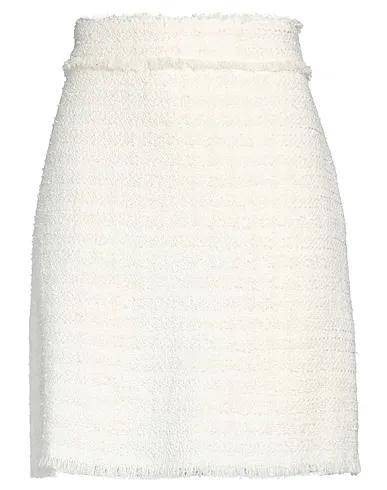 Ivory Tweed Mini skirt