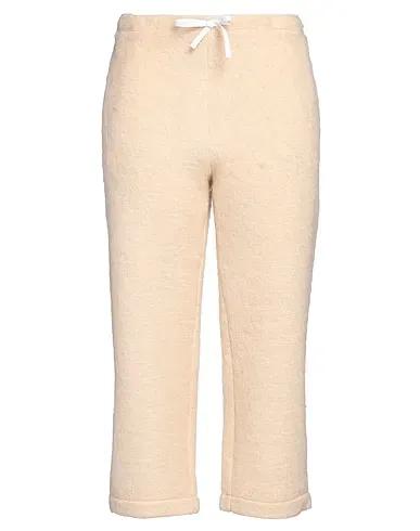 Ivory Velour Casual pants