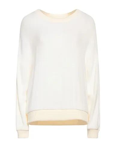 Ivory Velour Sweatshirt