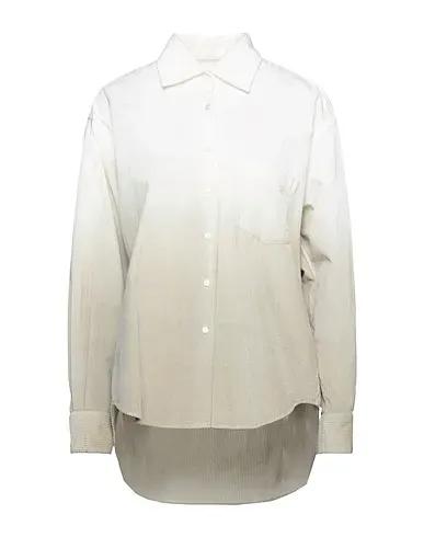 Ivory Velvet Patterned shirts & blouses