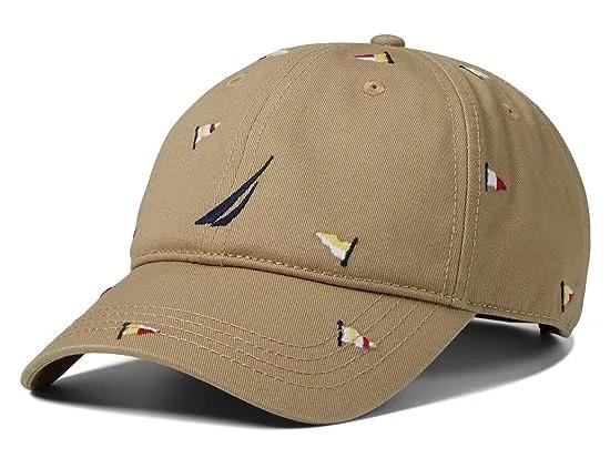 J-Class Embroidered Printed Cap