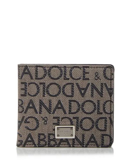 Jacquard Logo Bifold Wallet