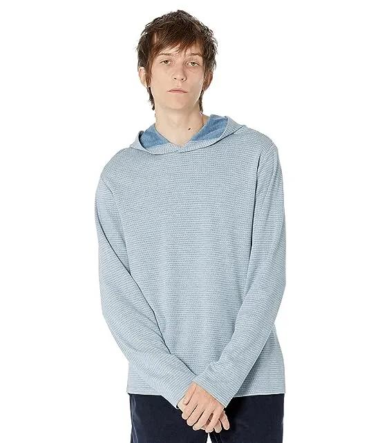 Vince Jacquard Pullover Hoodie