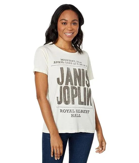 Janis Joplin Royal Albert Hall Recycled Vintage Jersey Everybody Tee