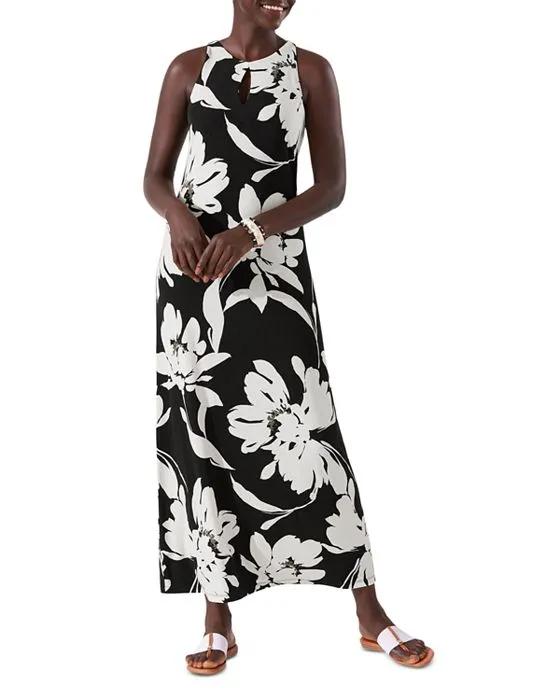 Jasmina Fabulous Floral Print Maxi Dress