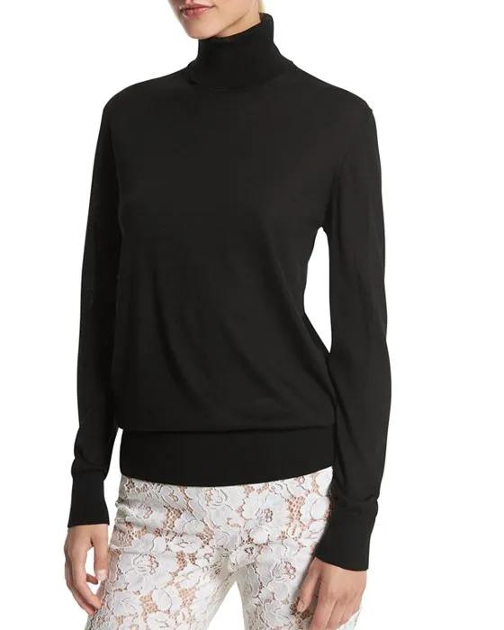 Joan Silk Turtleneck Sweater