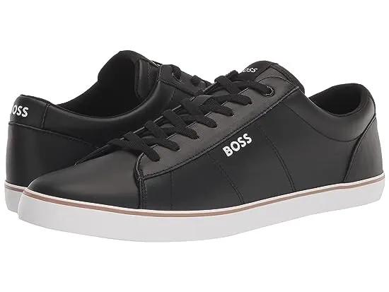 Jodie Side Logo Low Profile Leather Sneakers