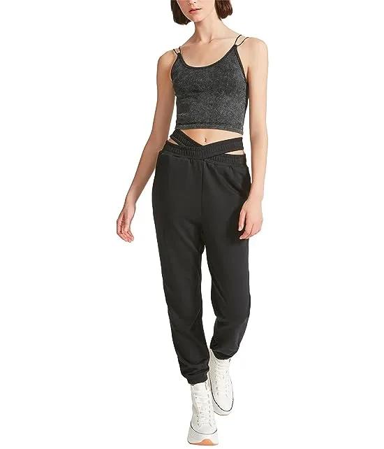 Joggers with Hip Cutouts