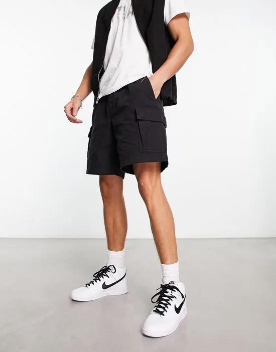 Joshua cargo shorts in black