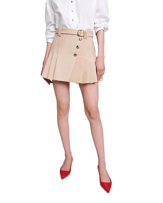 Jumita Pleated Mini Skirt