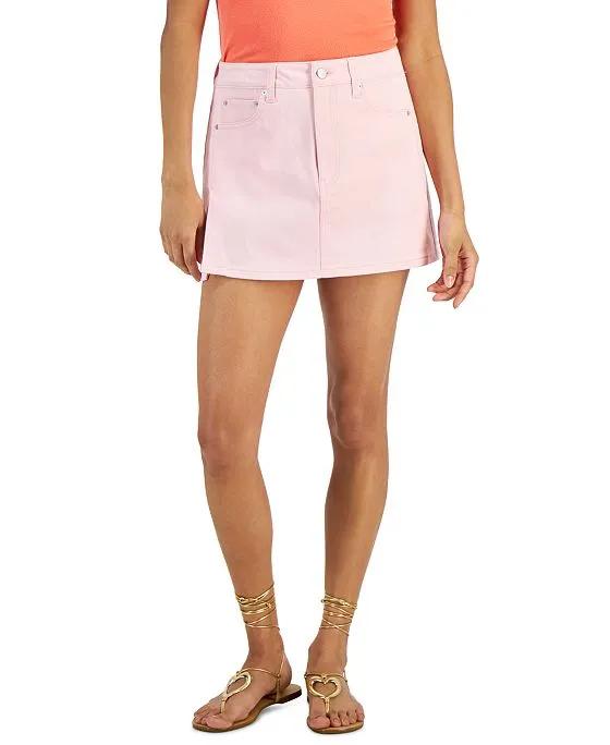 Juniors' A-Line Mini Skirt, Created for Macy's
