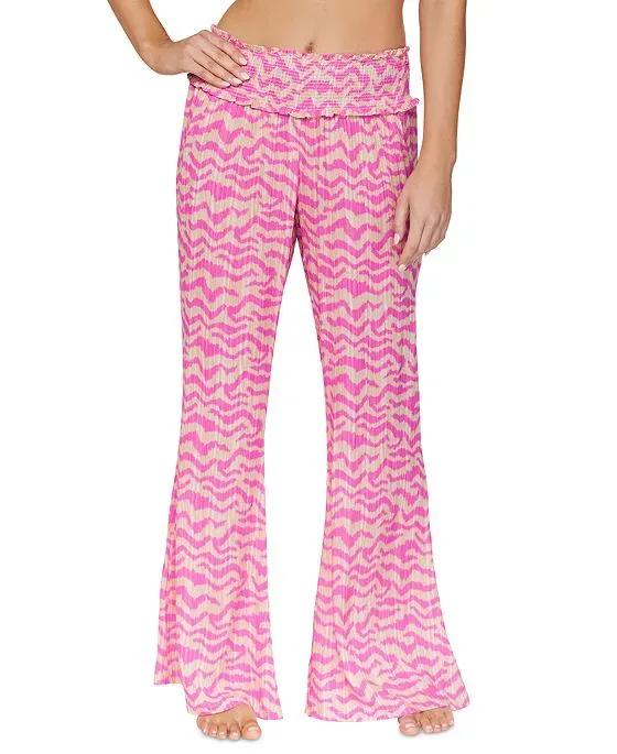 Juniors' Beach Day Cover-Up Pants