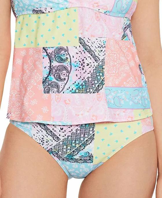 Juniors' Cinched-Back Hipster Bikini Bottoms, Created for Macys