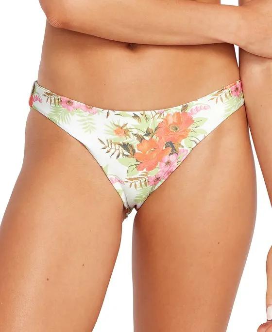 Juniors' Desert Blooms Hipster Bikini Bottom