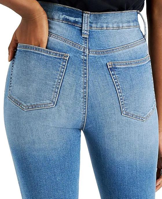 Juniors' High Rise Skinny Ankle Jeans