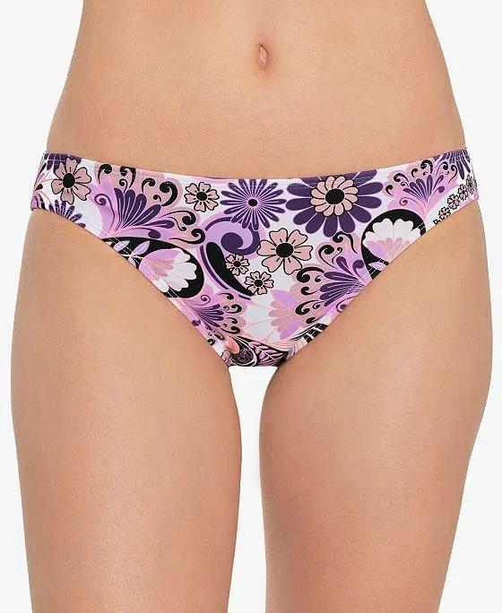 Juniors' Printed Hipster Bikini Bottoms, Created For Macy's