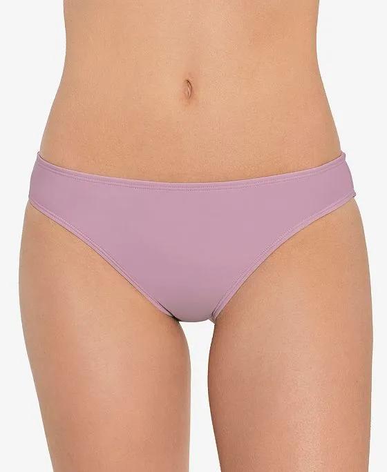 Juniors' Ruched-Back Hipster Bikini Bottoms, Created for Macy's
