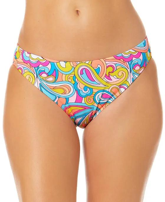 Juniors' Swirl Girl Hipster Bikini Bottoms, Created for Macy's