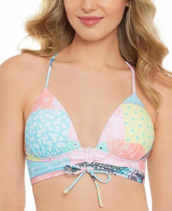 Juniors' Tunnel-Front Midkini Top, Created for Macy's