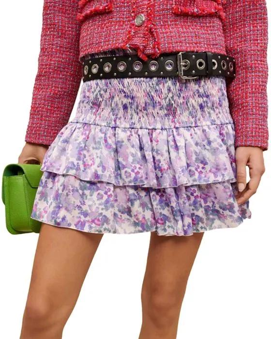 Juvard Ruffled Mini Skirt