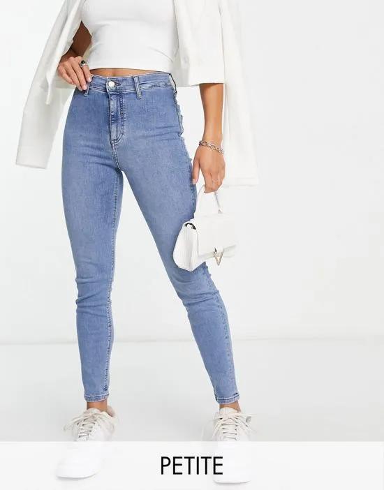 Kaia high rise skinny jeans in light blue