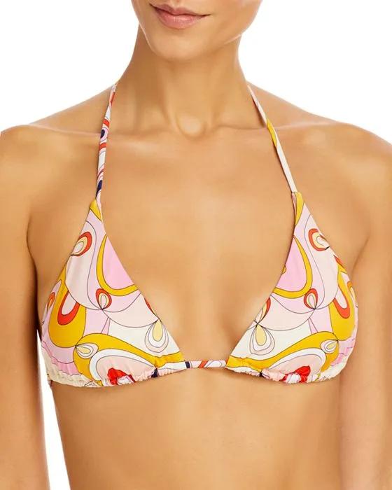Kaleidoscope Printed Bikini Top