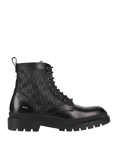 KARL LAGERFELD OUTLAND MONO MIX LACE BOOT | Black Men‘s Boots