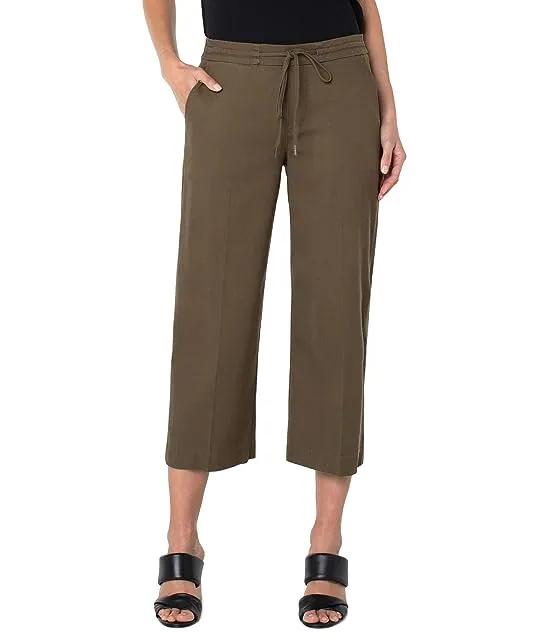 Kelsey Culottes w/ Tie Front Waist Band