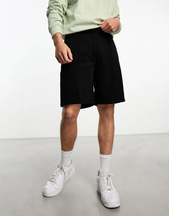 Ken smart jersey shorts in black