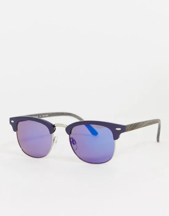 kent gray mirrored sunglasses