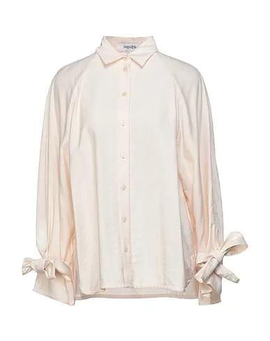KENZO | Light pink Women‘s Solid Color Shirts & Blouses
