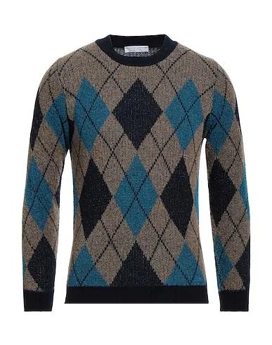 Khaki Bouclé Sweater