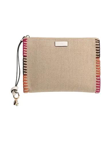 Khaki Canvas Handbag