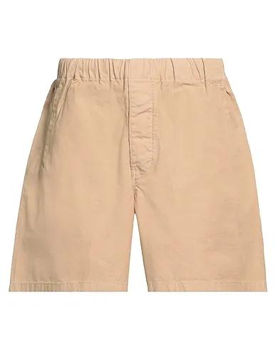 Khaki Canvas Shorts & Bermuda