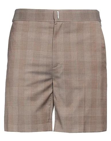 Khaki Cool wool Shorts & Bermuda