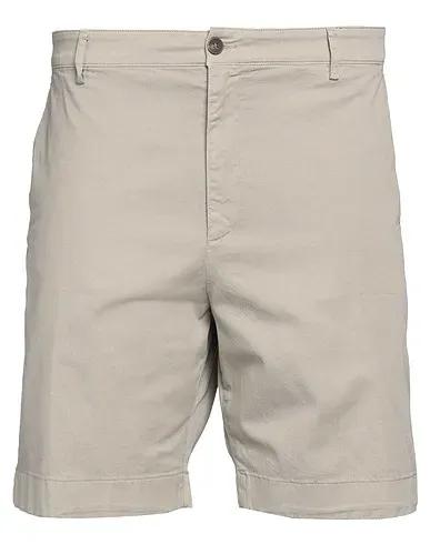 Khaki Cotton twill Shorts & Bermuda