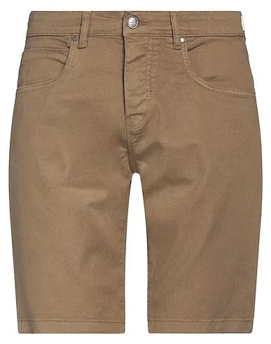 Khaki Denim Denim shorts