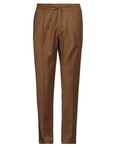 Khaki Flannel Casual pants